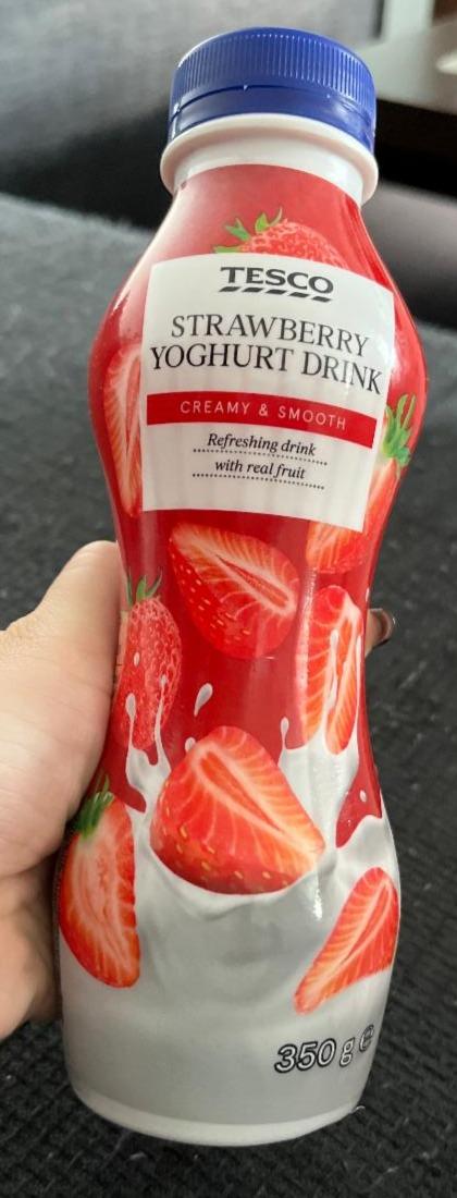 Fotografie - Strawberry Yoghurt Drink Tesco