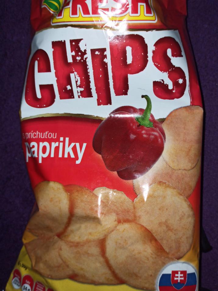 Fotografie - Chips s príchuťou papriky Fresh