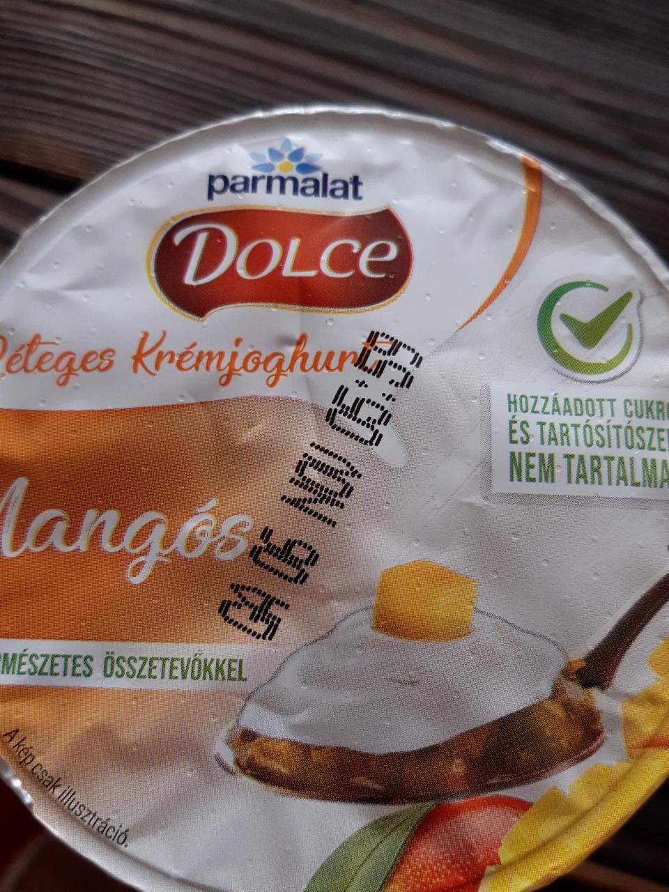Fotografie - Parmalat Dolce Mango Kremovy jogurt