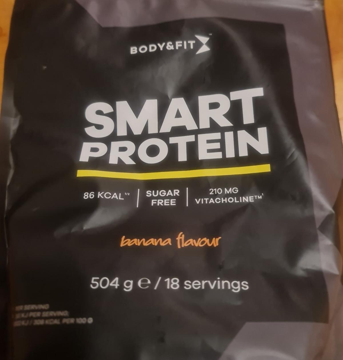 Fotografie - Smart Protein banana flavour Body&Fit