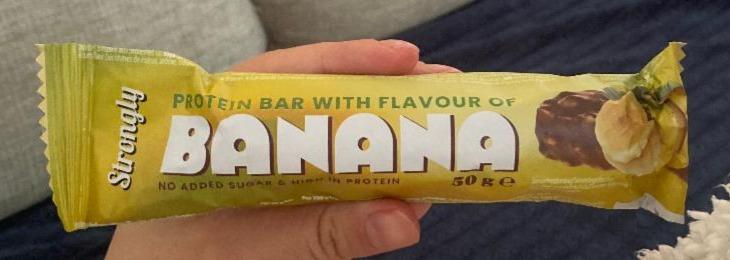 Fotografie - Protein Bar with flavour of Banana Strongly