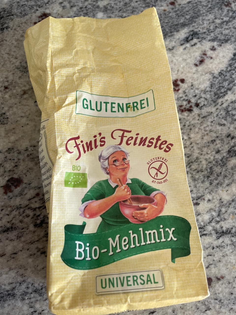 Fotografie - Bio-Mehlmix Universal Glutenfrei Fini's Feinstes