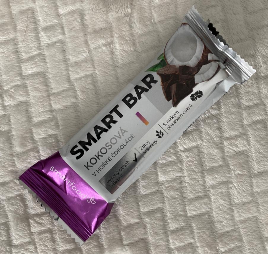 Fotografie - Smart bar Kokosová v horkej čokoláde Smartfood