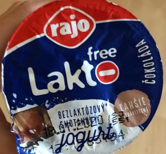 Fotografie - Lakto Free Bezlaktózový smotanový jogurt čokoláda Rajo