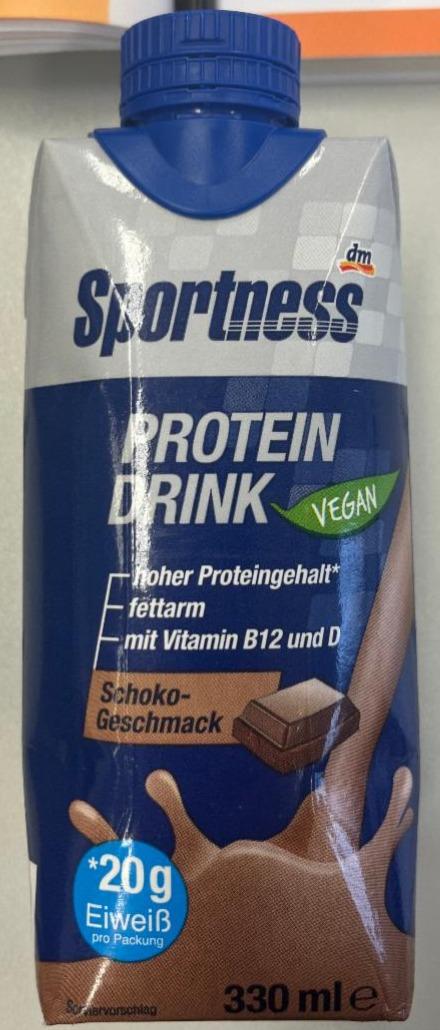 Fotografie - Protein drink VEGAN Schoko-Geschmack Sportness