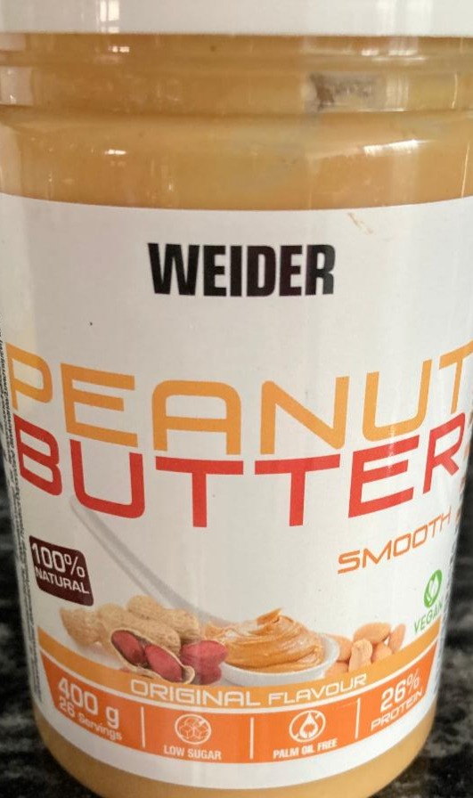 Fotografie - Weider peanut butter smooth
