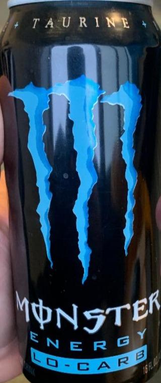 Fotografie - Monster energy LO CARB modrý
