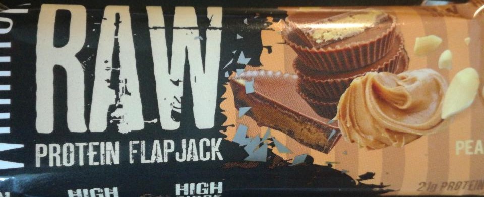 Fotografie - Warrior Raw Protein Flapjack Chocolate Peanut Butter