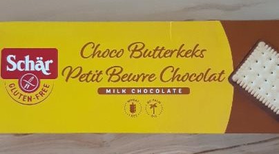 Fotografie - Choco Butterkeks Milk Chocolate gluten free Schär