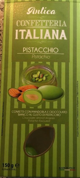 Fotografie - confetteria Italiana pistacchio