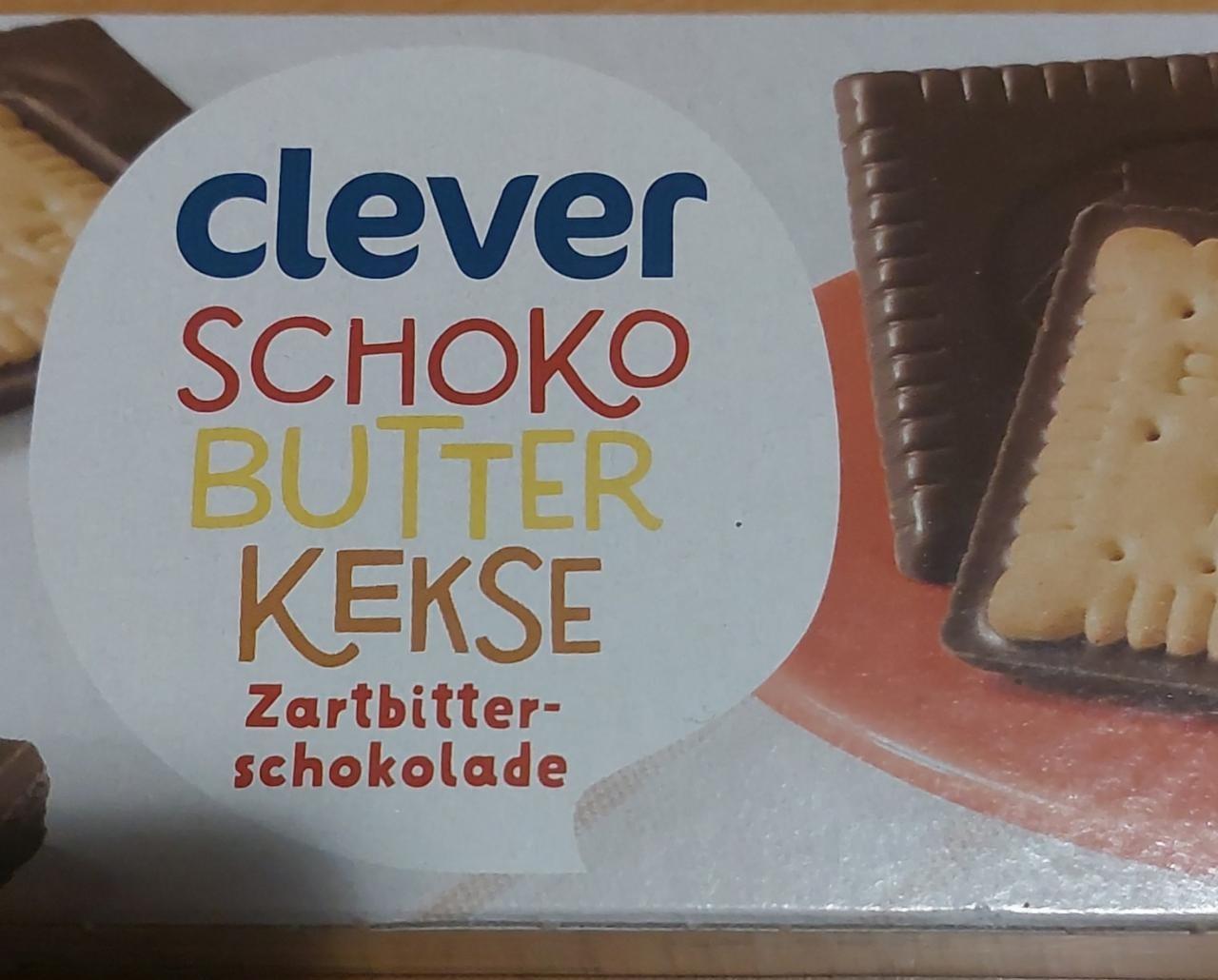 Fotografie - Schoko Butter Kekse Zartbitter-schokolade Clever