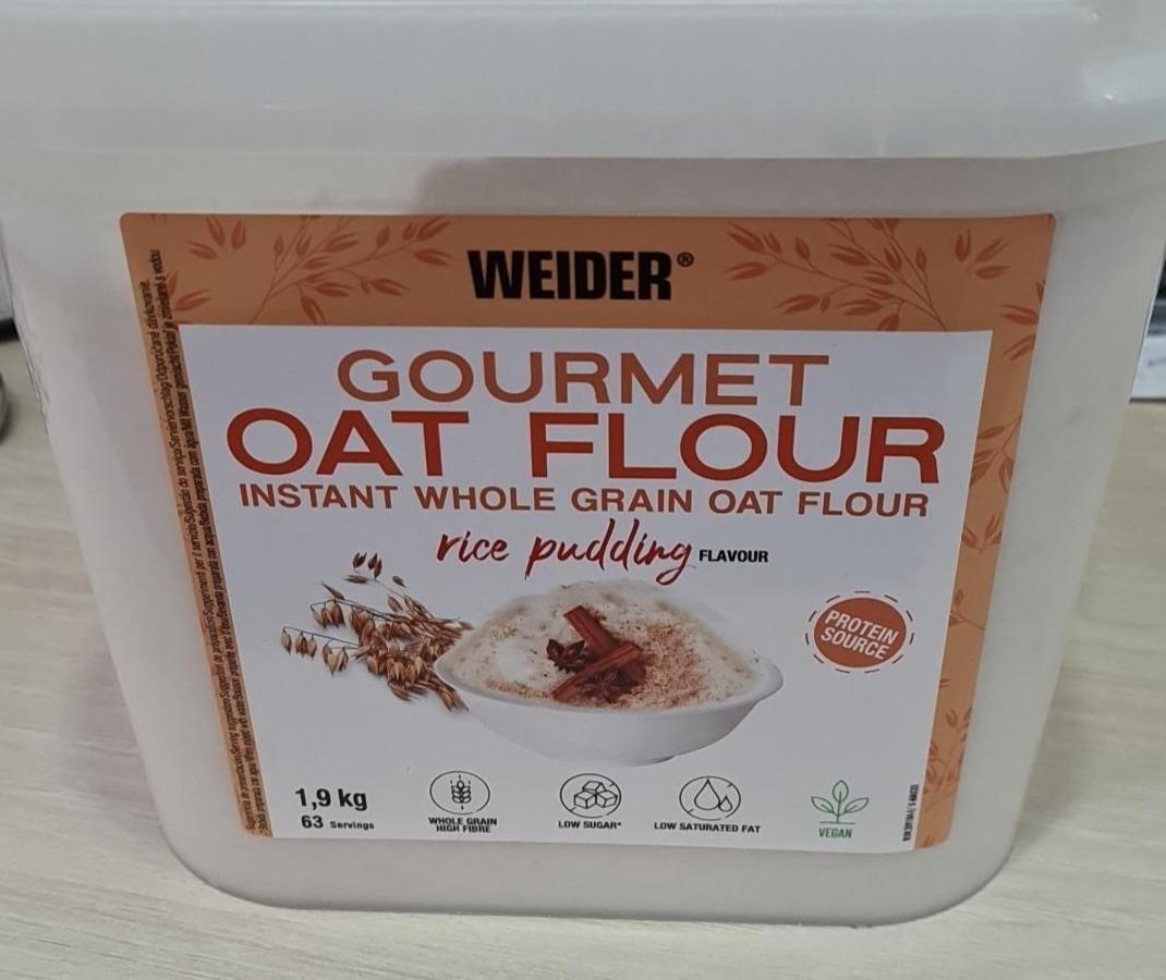 Fotografie - Gourmet Oat Flour Rice pudding flavour Weider