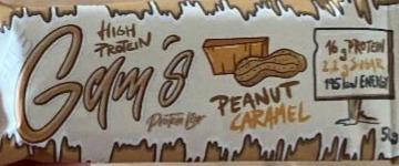 Fotografie - Protein bar Peanut caramel Gam´s