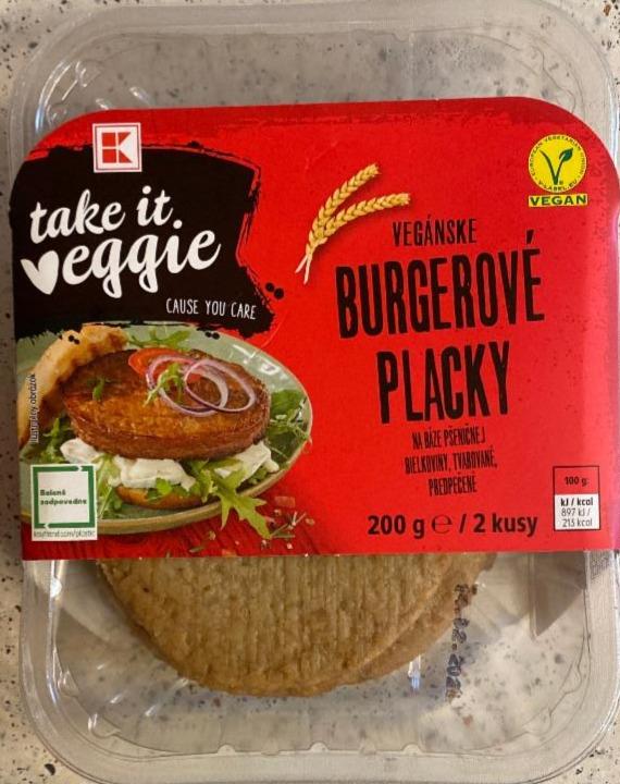 Fotografie - Vegánske Burgerové placky Take it veggie