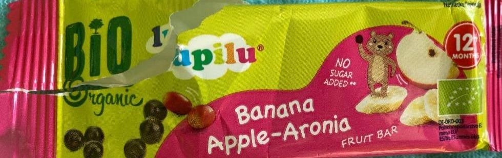 Fotografie - lupilu bio banana apple-aronia fruit bar