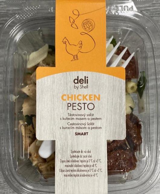 Fotografie - Chicken pesto cestovinový šalát s kuracím mäsom a pestom smart Deli by Shell