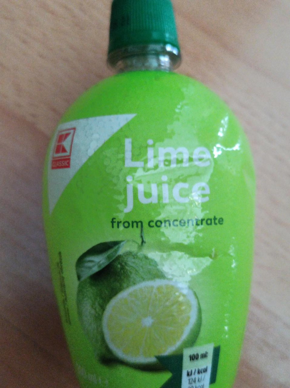 Fotografie - Lime juice from concentrate K-Classic