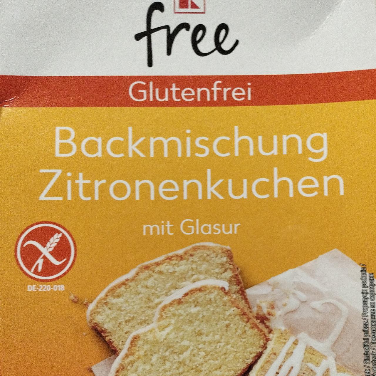 Fotografie - Glutenfrei Backmischung Zitronenkuchen K-free