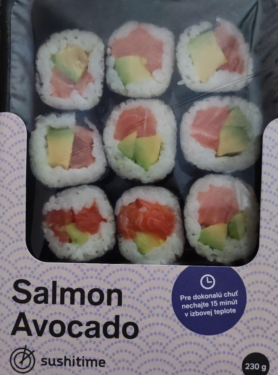 Fotografie - Salmon Avocado Sushi Time