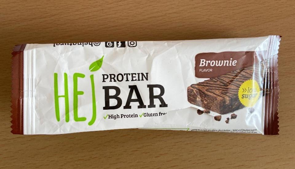 Fotografie - HEJ protein bar brownie flavor