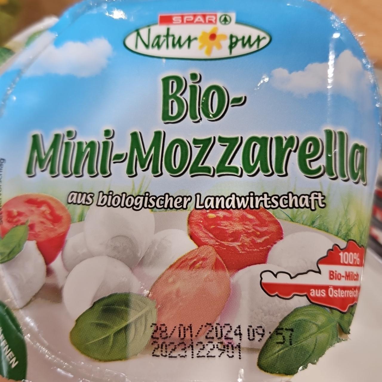 Fotografie - Bio-Mini-Mozzarella Spar Natur pur