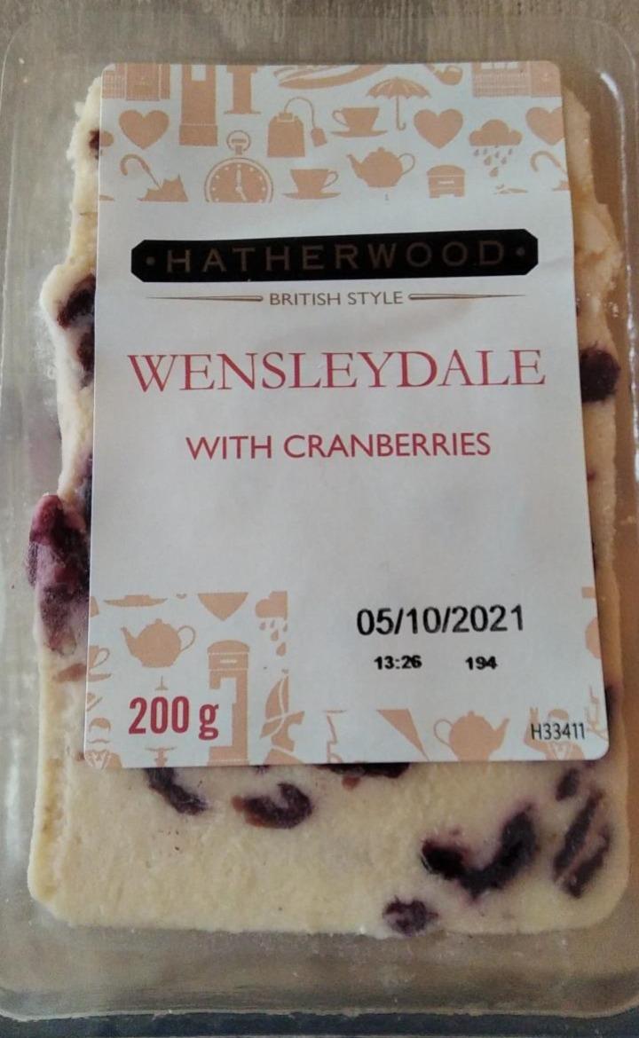 Fotografie - Wensleydale with cranberries Hatherwood