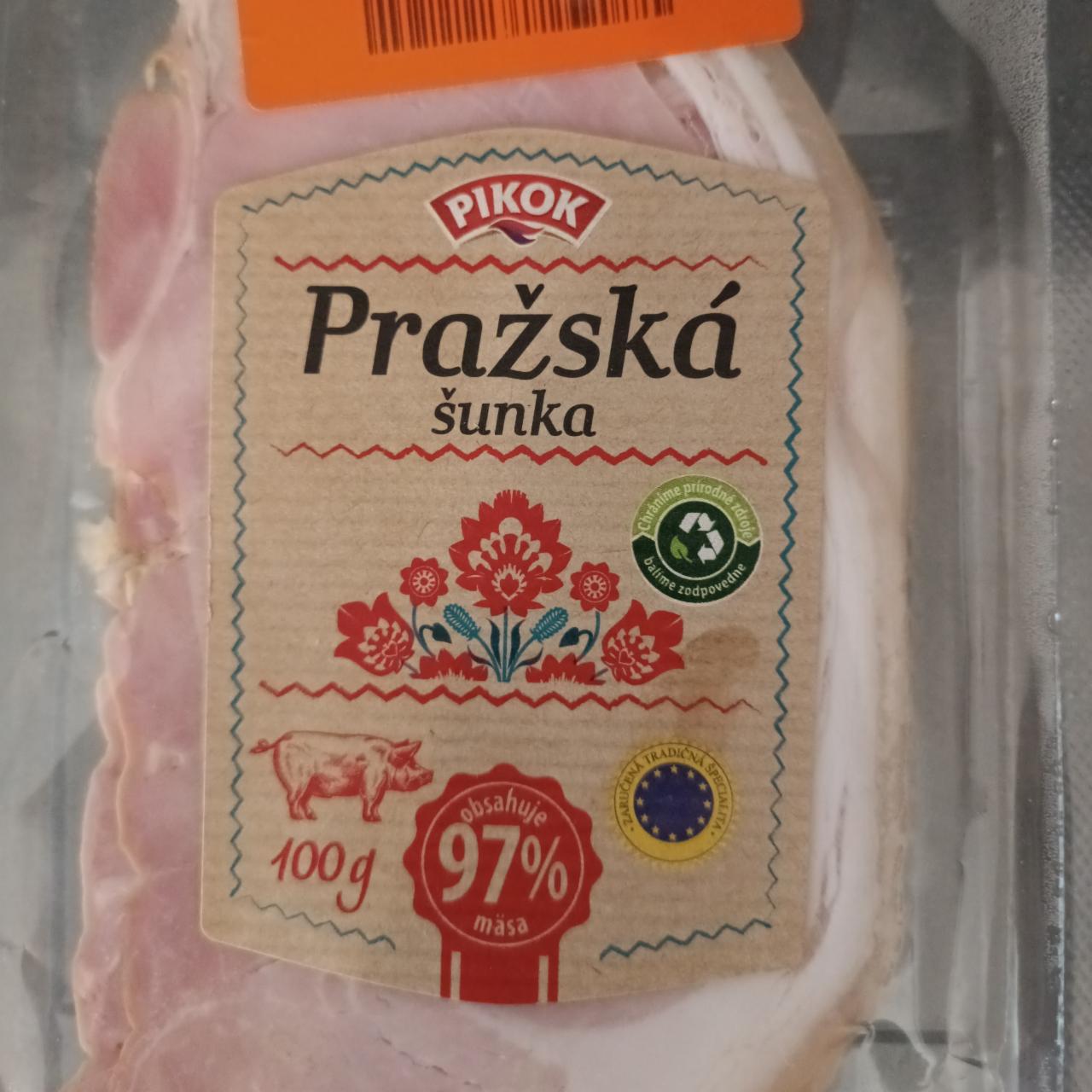 Fotografie - Pražská šunka 97% mäsa Pikok