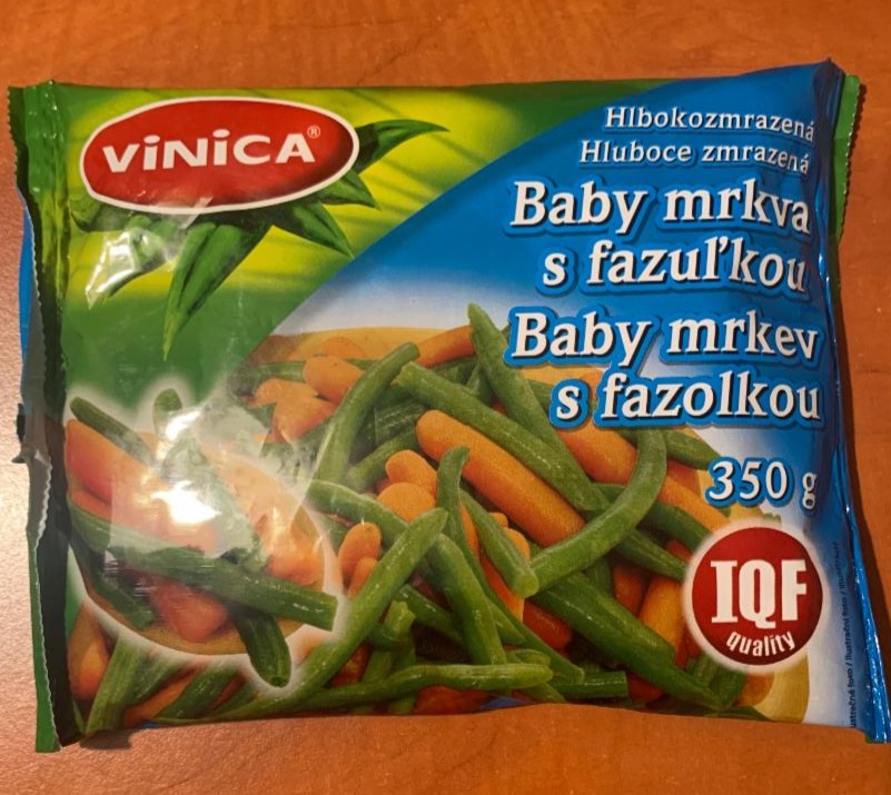 Fotografie - baby mrkva s fazuľkou Vinica