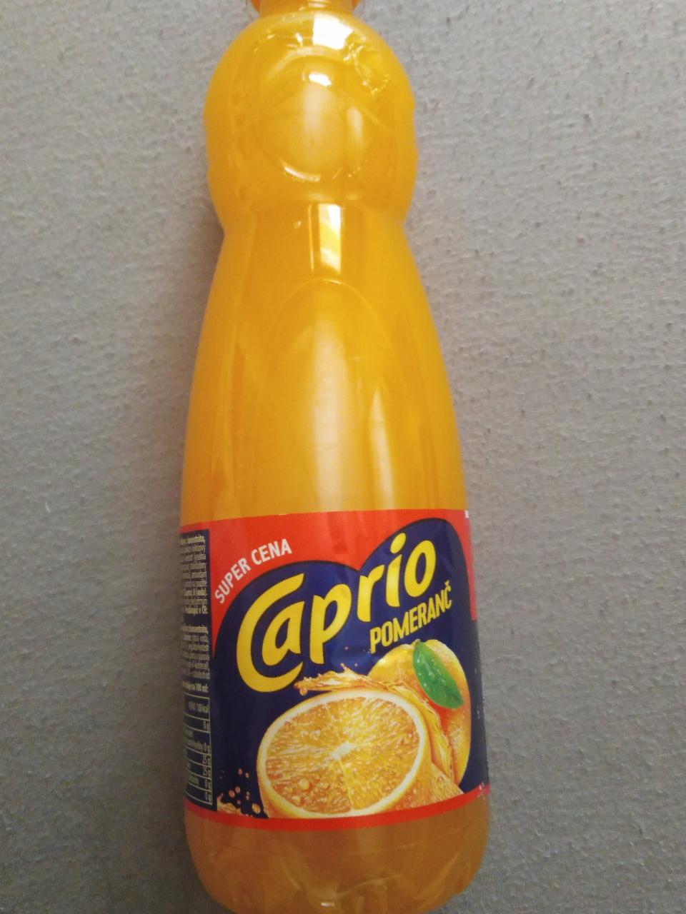 Fotografie - Caprio pomaranč sirup