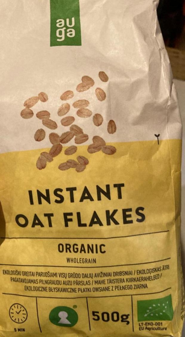 Fotografie - instant oat flakes auga