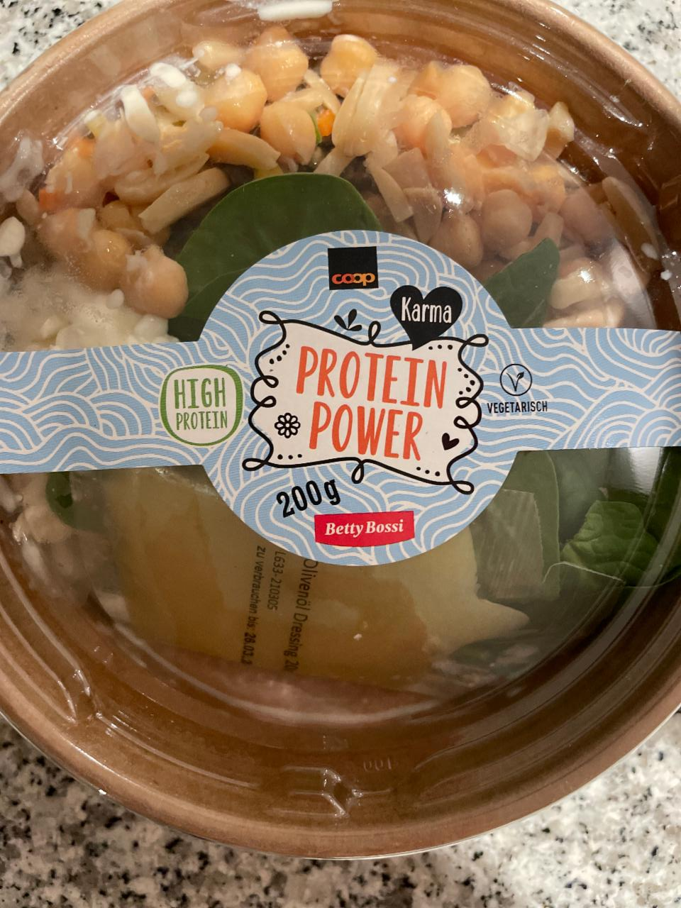 Fotografie - Protein power Coop proteinovy salat
