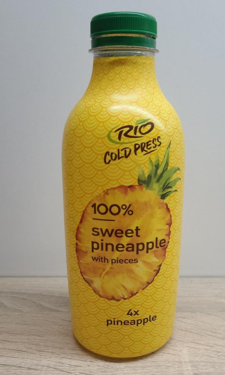 Fotografie - 100% sweet pineapple with pieces Rio Cold Press