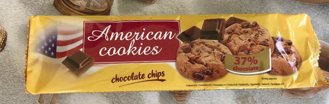 Fotografie - Chocolate chips American Cookies