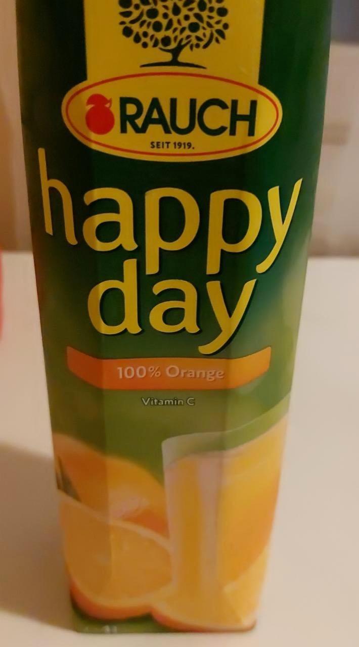 Fotografie - Happy day džus 100% Orange Rauch