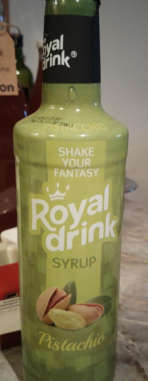 Fotografie - Royal drink syrup pistachio