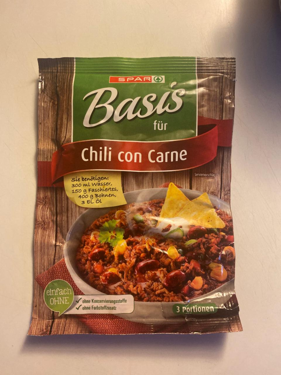 Fotografie - Basis für Chili con Carne Spar