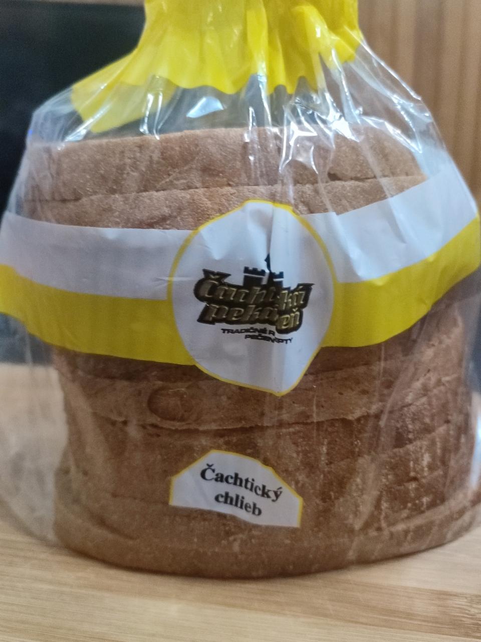 Fotografie - Čachtický chlieb Chlieb čierny krájaný Gevis