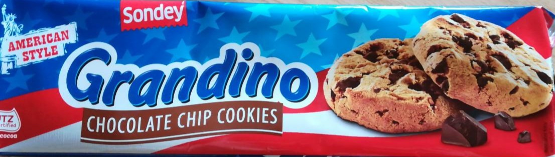 Fotografie - Sondey Grandino Chocolate chips Cookies