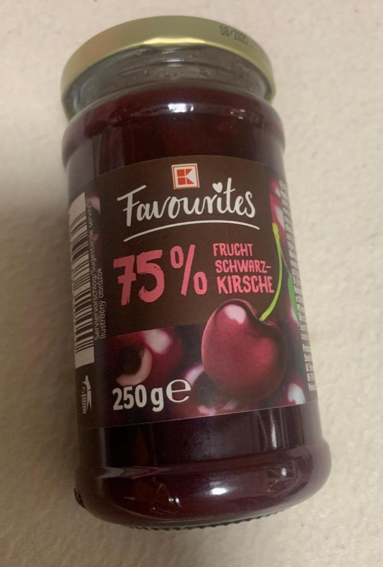 Fotografie - 75% Frucht Schwarz-Kirsche K-Favourites