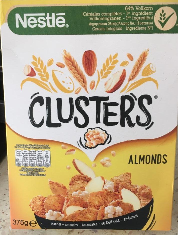 Fotografie - Clusters almonds vločky Nestlé
