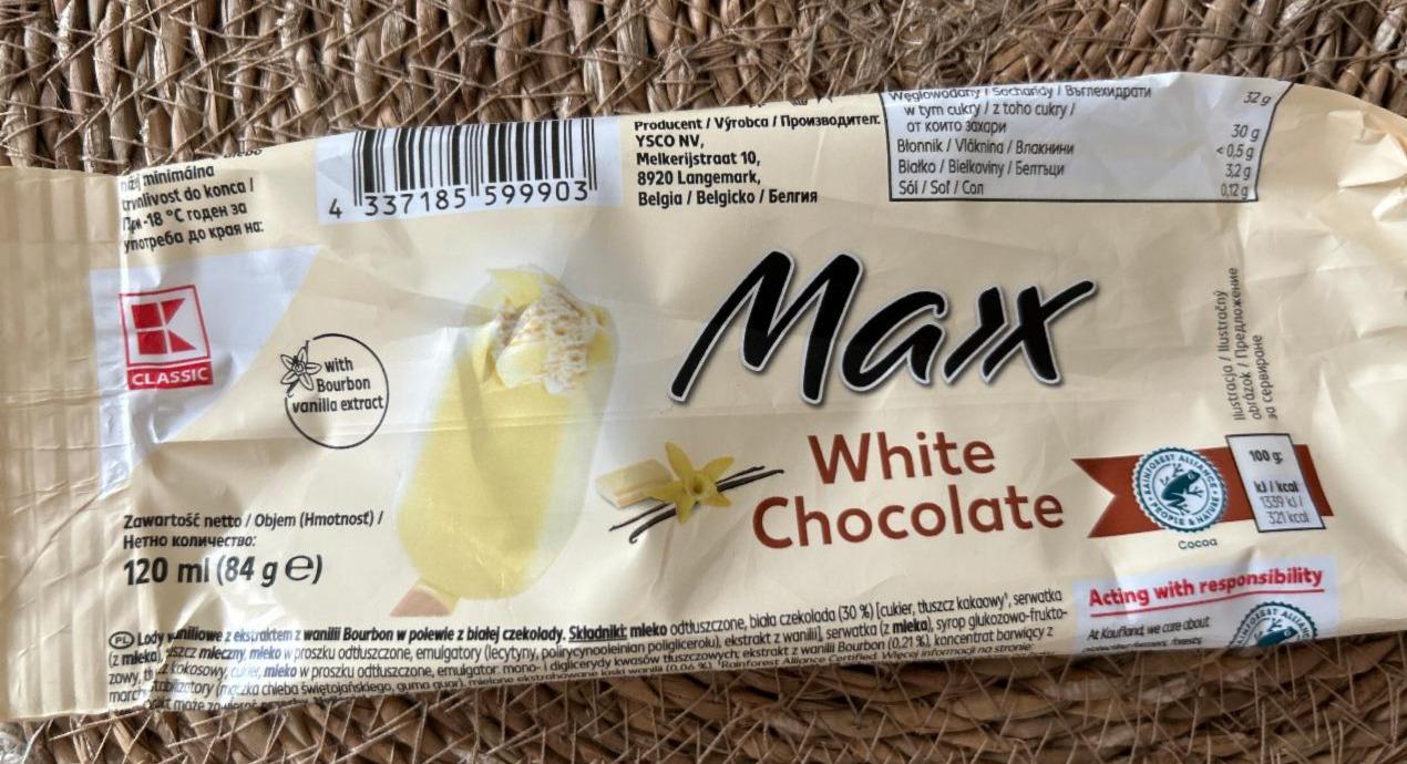 Fotografie - Max White Chocolate K-Classic