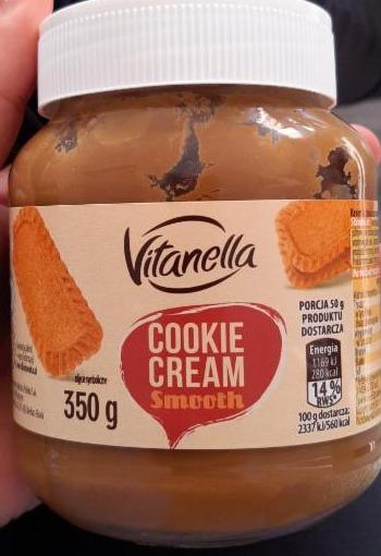 Fotografie - vitanella cookie cream smooth