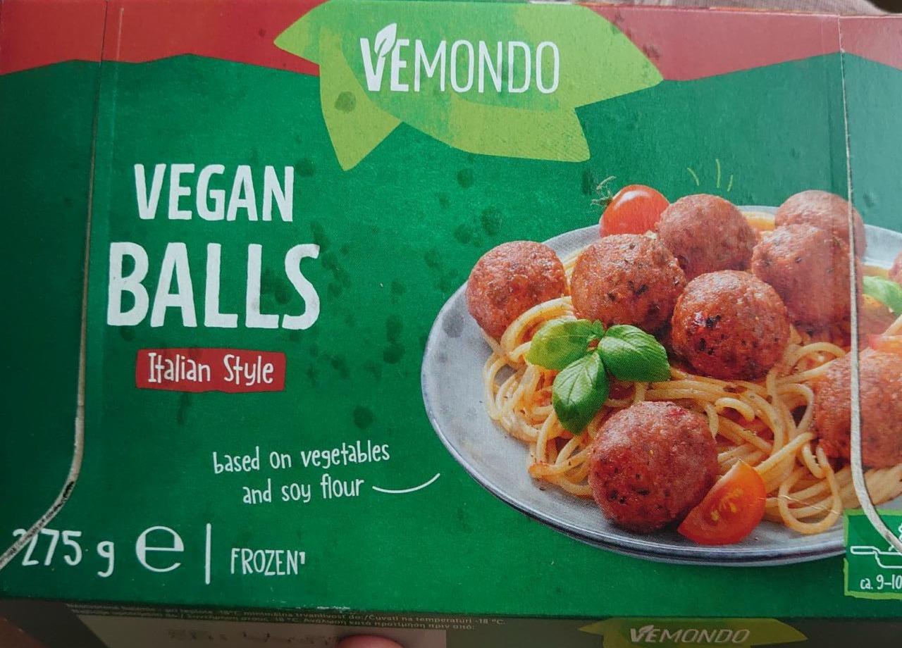 Fotografie - Vegan balls Italian style Vemondo