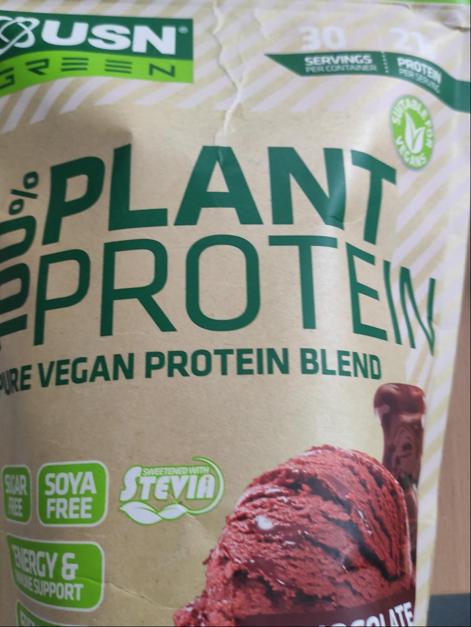 Fotografie - Plant protein vegan chocolate