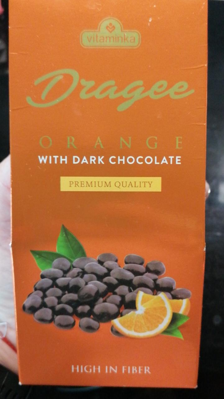 Fotografie - Dragee Orange with Dark Chocolate