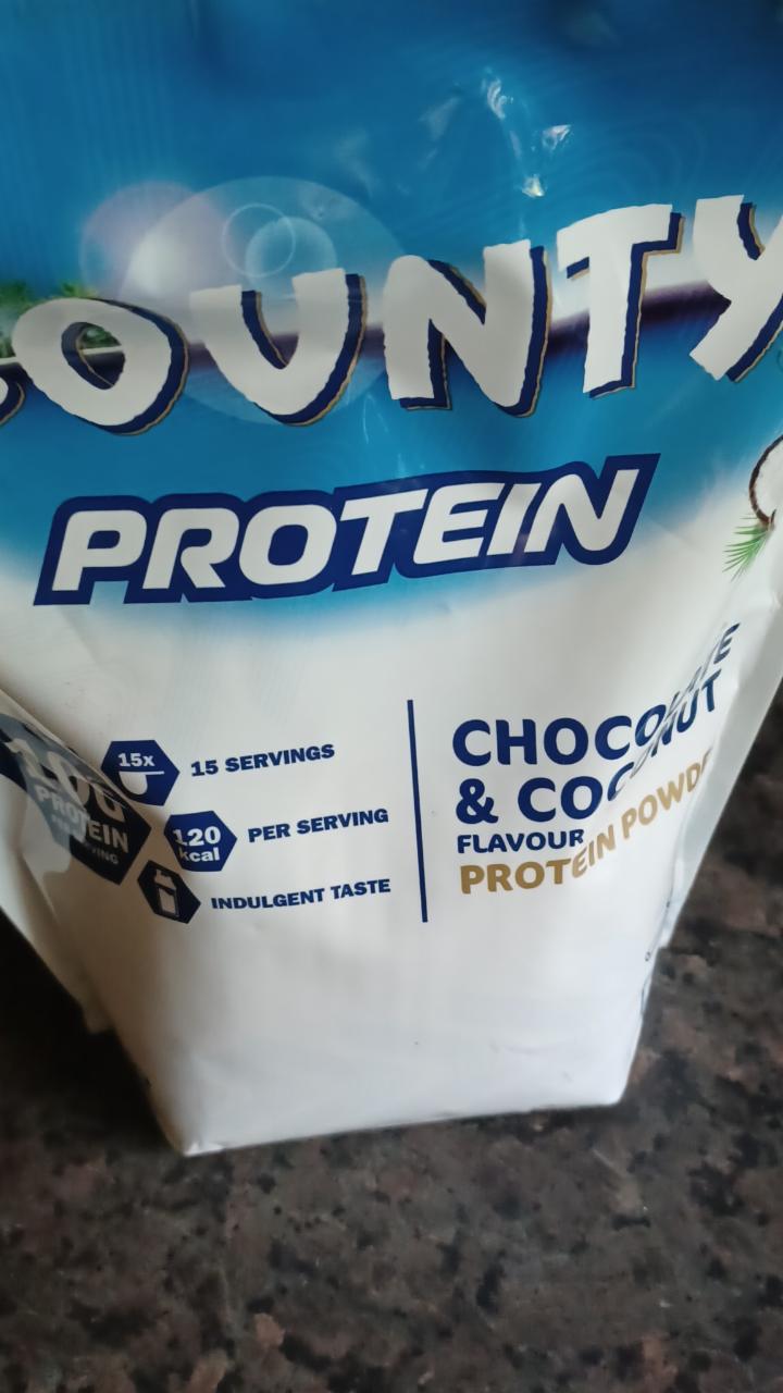 Fotografie - Bounty protein powder Chocolate & coconut