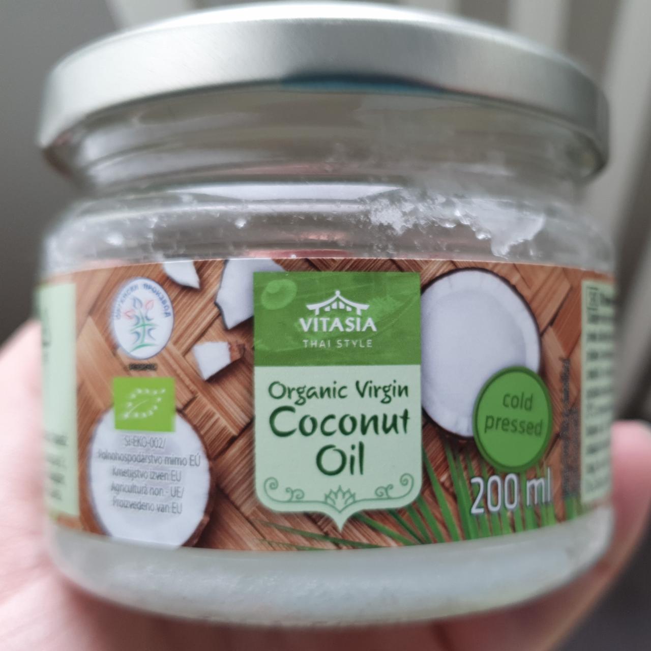 Fotografie - Organic Virgin Coconut Oil Vitasia