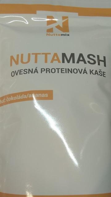 Fotografie - Nuttamash Proteinová rýžová kaše Ananas/goji/čokoláda - Nuttamix