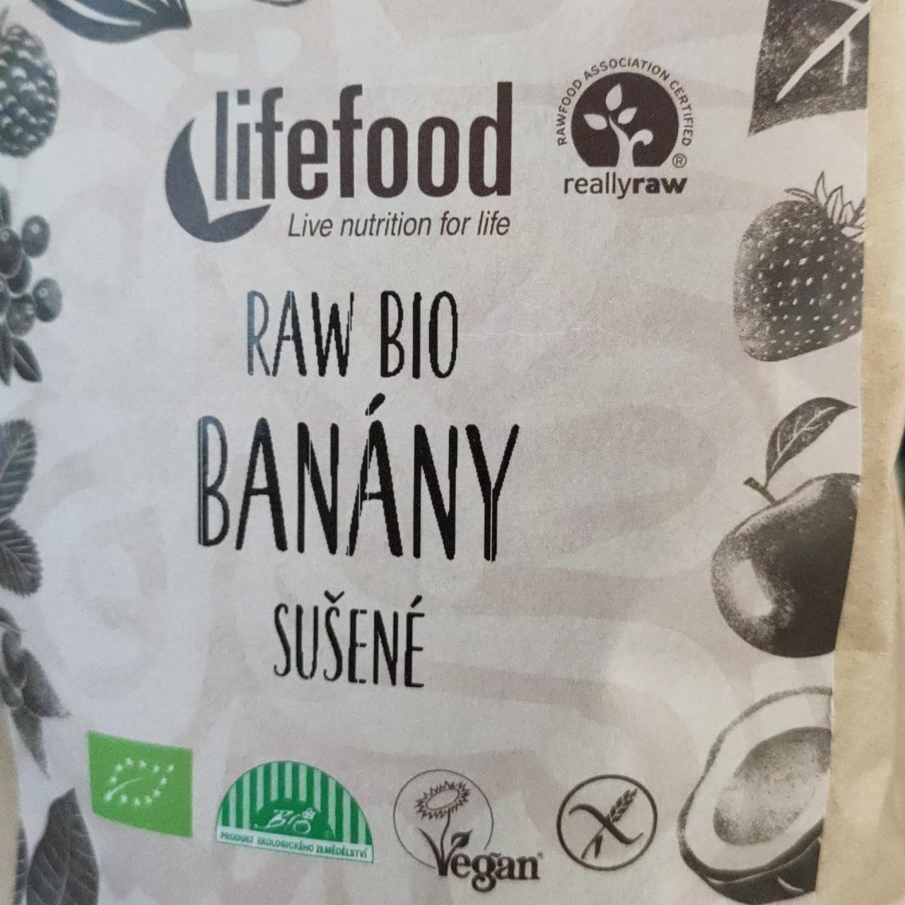 Fotografie - Raw Bio banány sušené LifeFood
