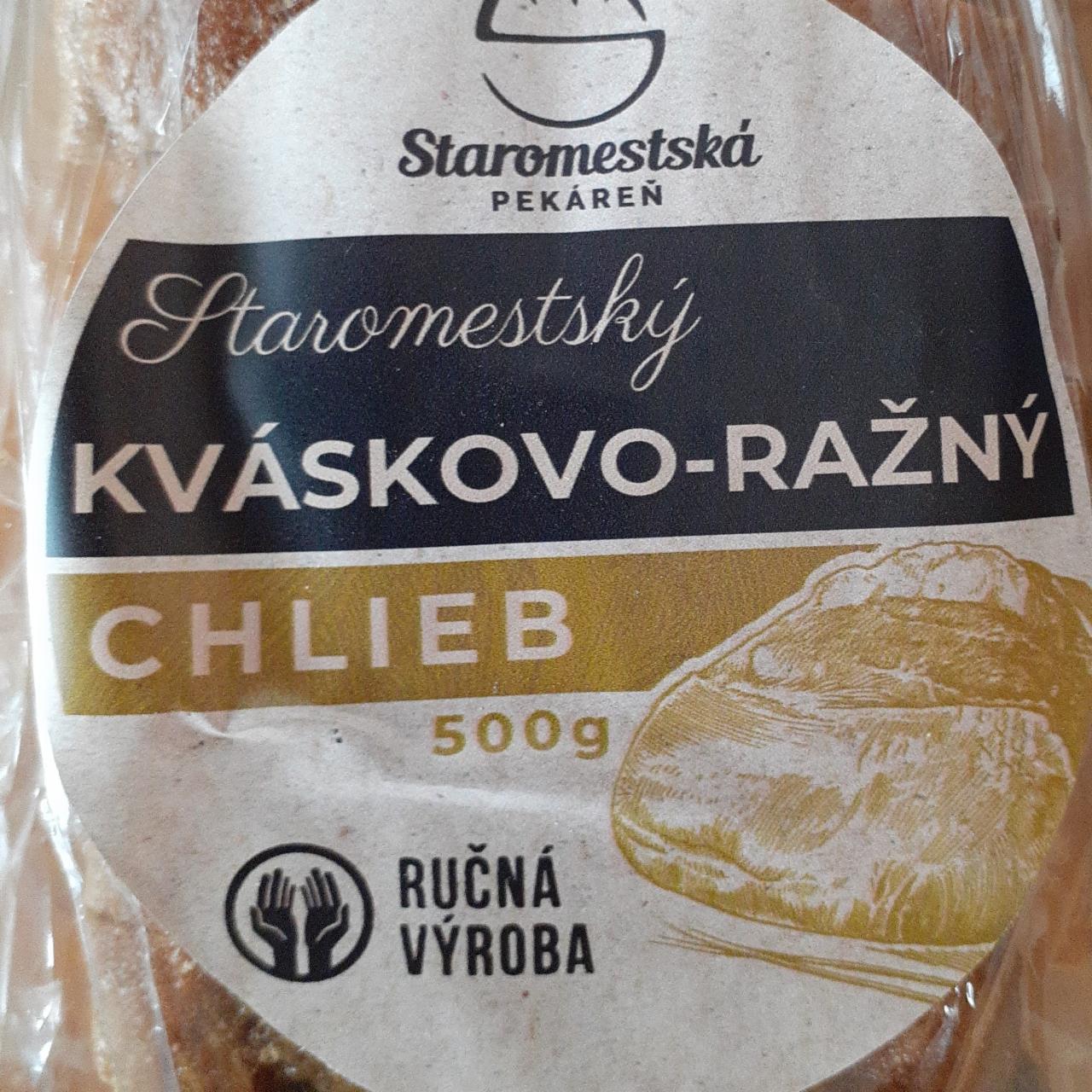 Fotografie - Staromestský kváskovo-ražný chlieb